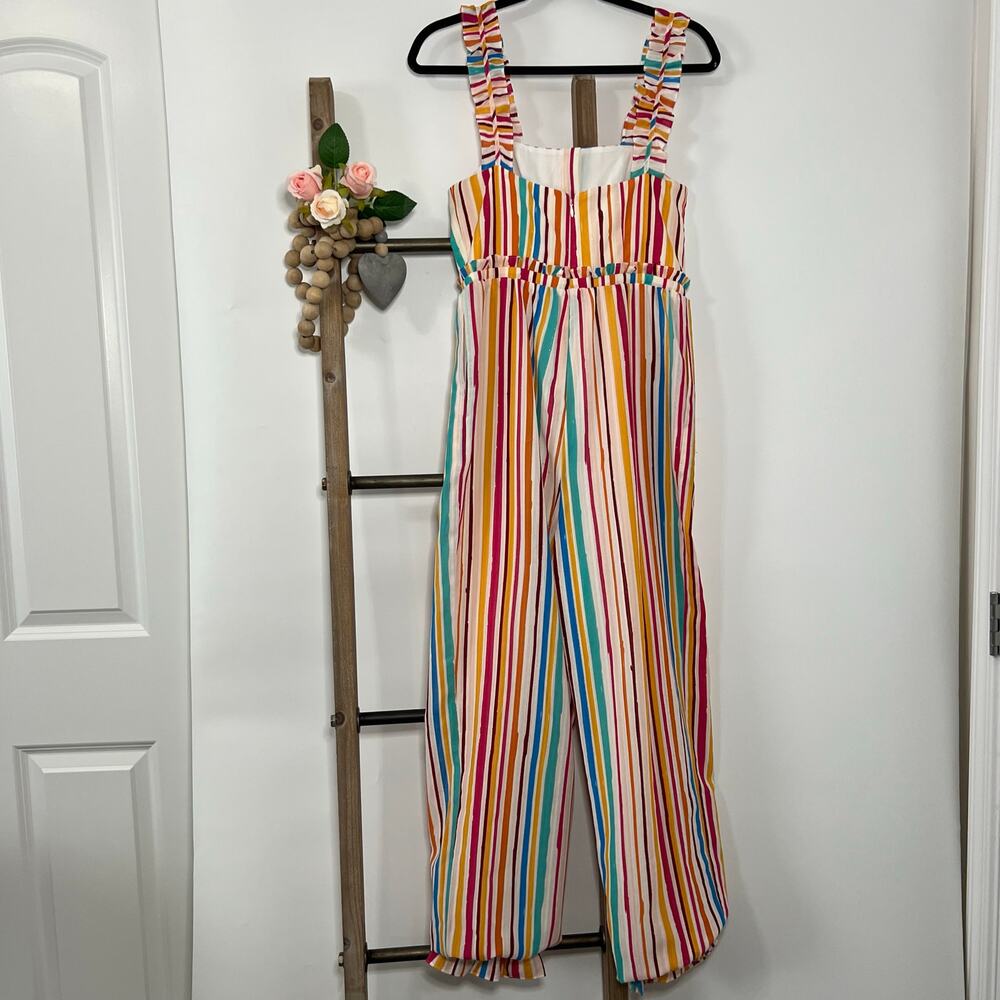 TulaRosa Eugenie Jumpsuit Multicolor Size‎ Small - Picture 5 of 9